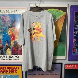 Y2K Disney Tigger & Pooh Bear Tee - SIZE 3XL